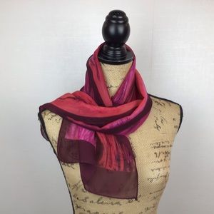 CHIFFON hand painted in Japan scarf